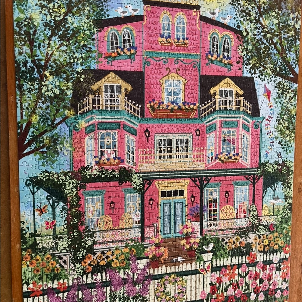 Galison Capeside Victorian Puzzle Art Print 1000 piece puzzle